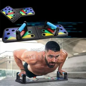 ተጣጣፊ ፑሽ አፕ መሳሪያ Foldable Push Up Board