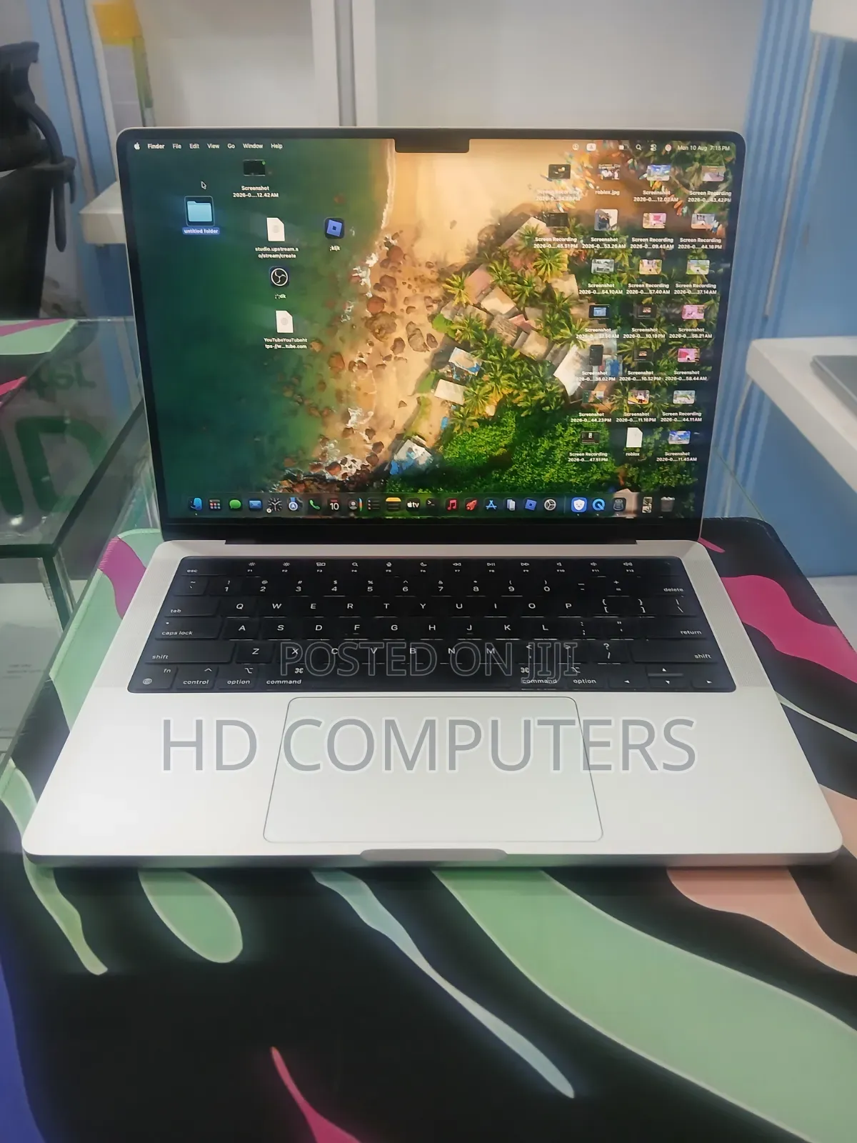 New Laptop Apple MacBook Pro 2021 M1 16GB Apple M1 Pro SSD 512GB