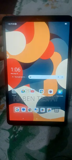 New Lenovo Tab 128 GB Gray