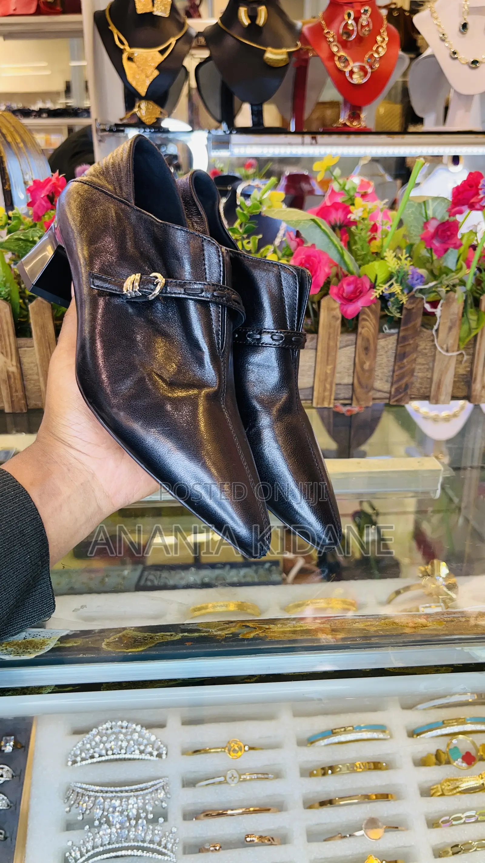 The Leather Boots Heel Women’s Shoes