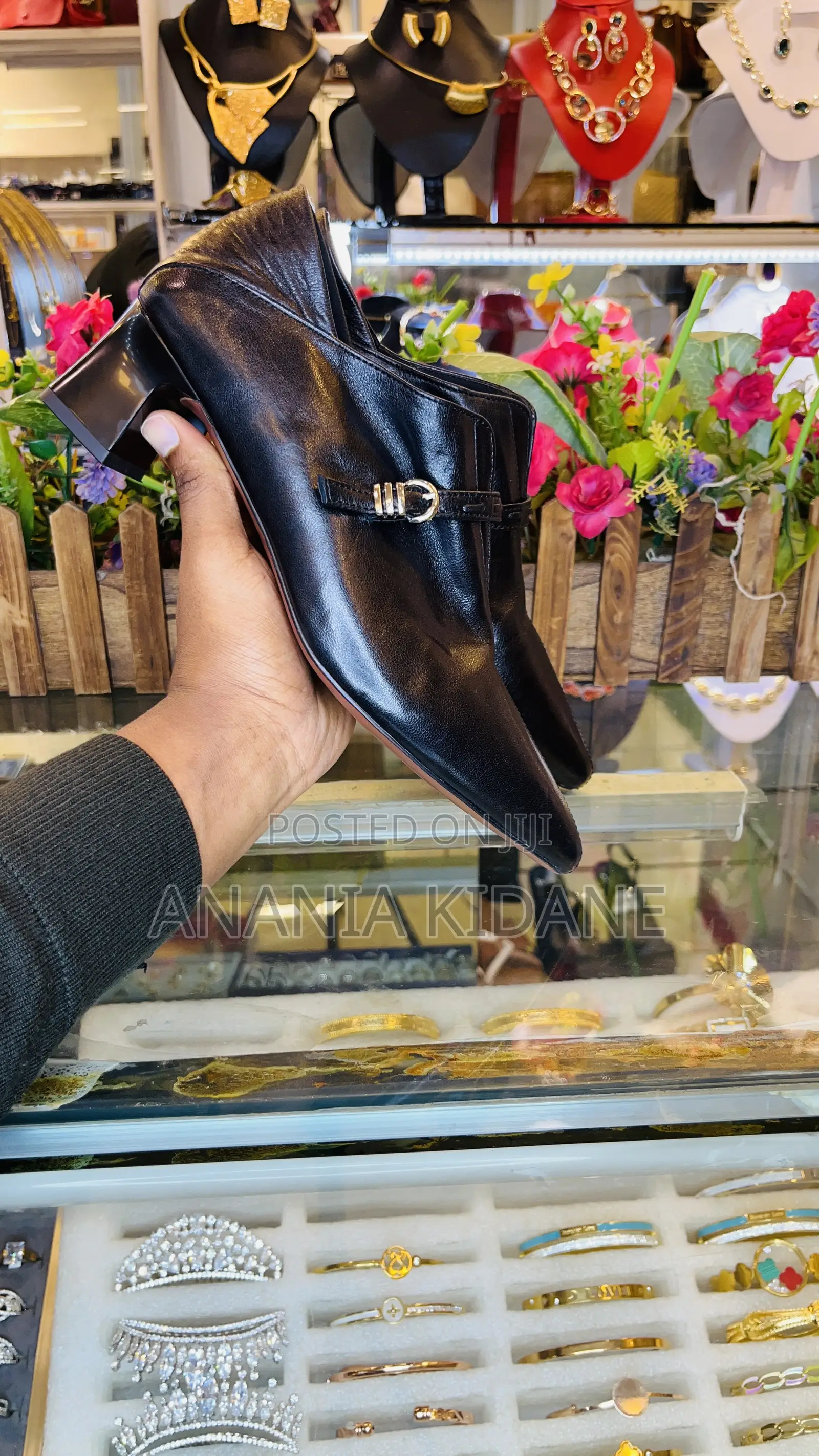 The Leather Boots Heel Women’s Shoes