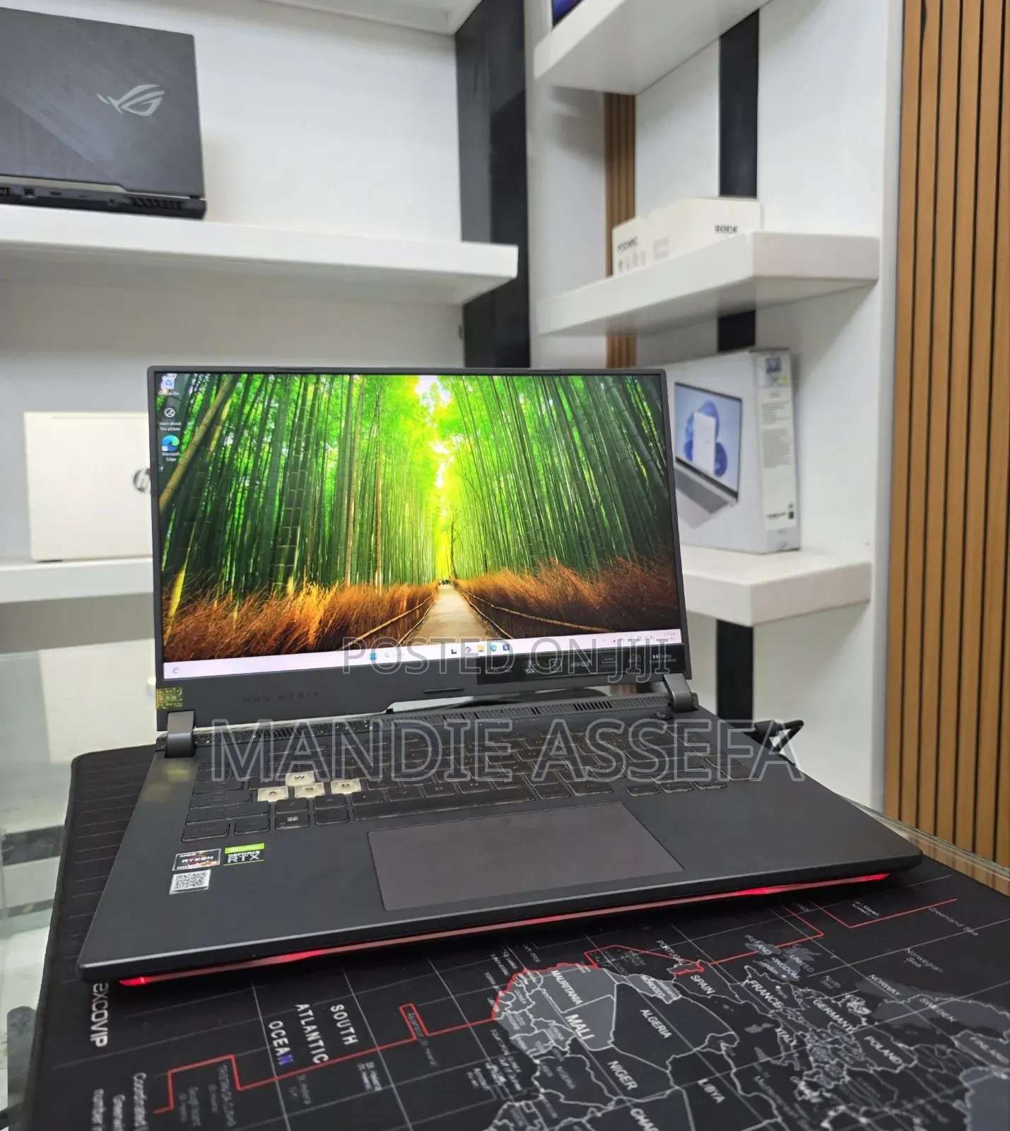 New Laptop Asus ROG Strix G16 G614 16GB AMD Ryzen 9 SSD 512GB
