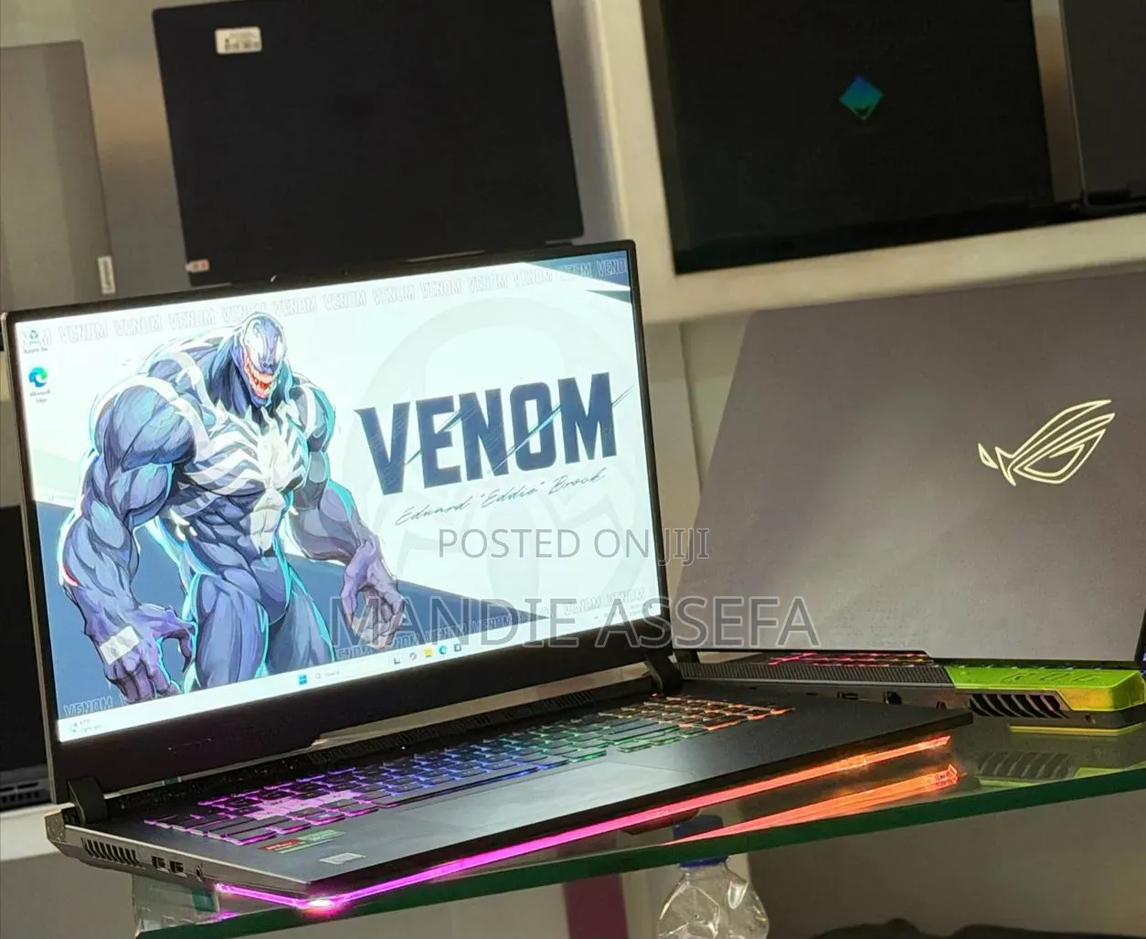 New Laptop Asus ROG Strix G17 16GB AMD Ryzen 9 SSD 512GB