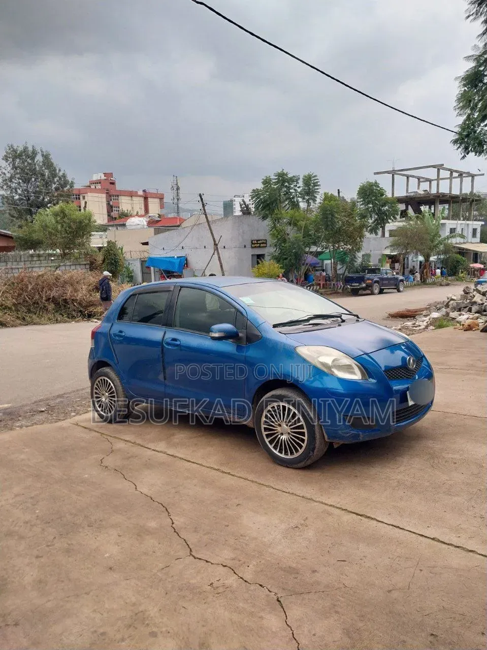 Toyota Yaris 2010 Blue