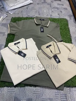 Half-Zip Knit Polo Shirts