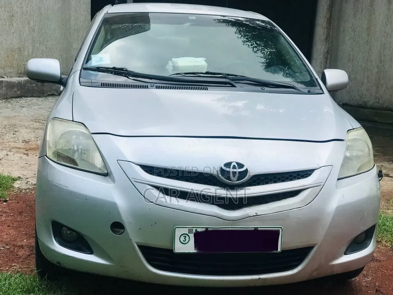 Toyota Yaris 2007 Gray