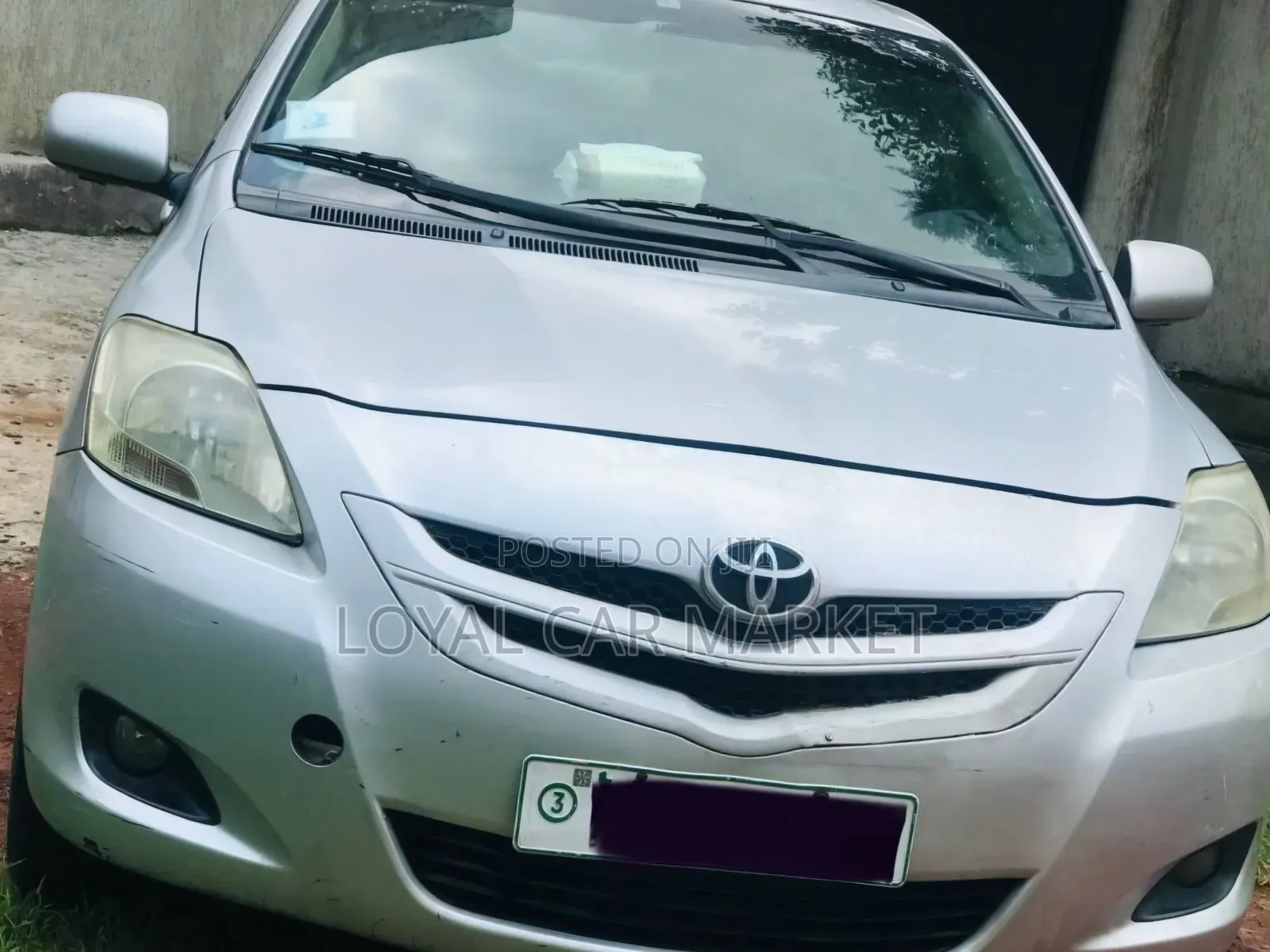 Toyota Yaris 2007 Silver
