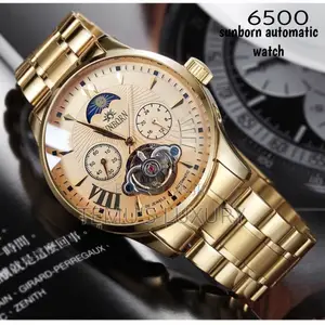 SUNBORN Men Watches 2022 Top Brand L Mens Automatic Watch