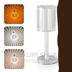 LED Crystal Table Lamp