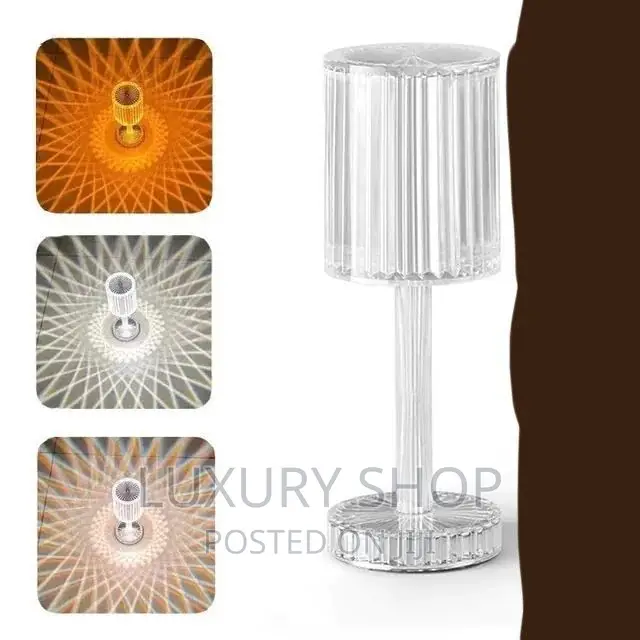 LED Crystal Table Lamp