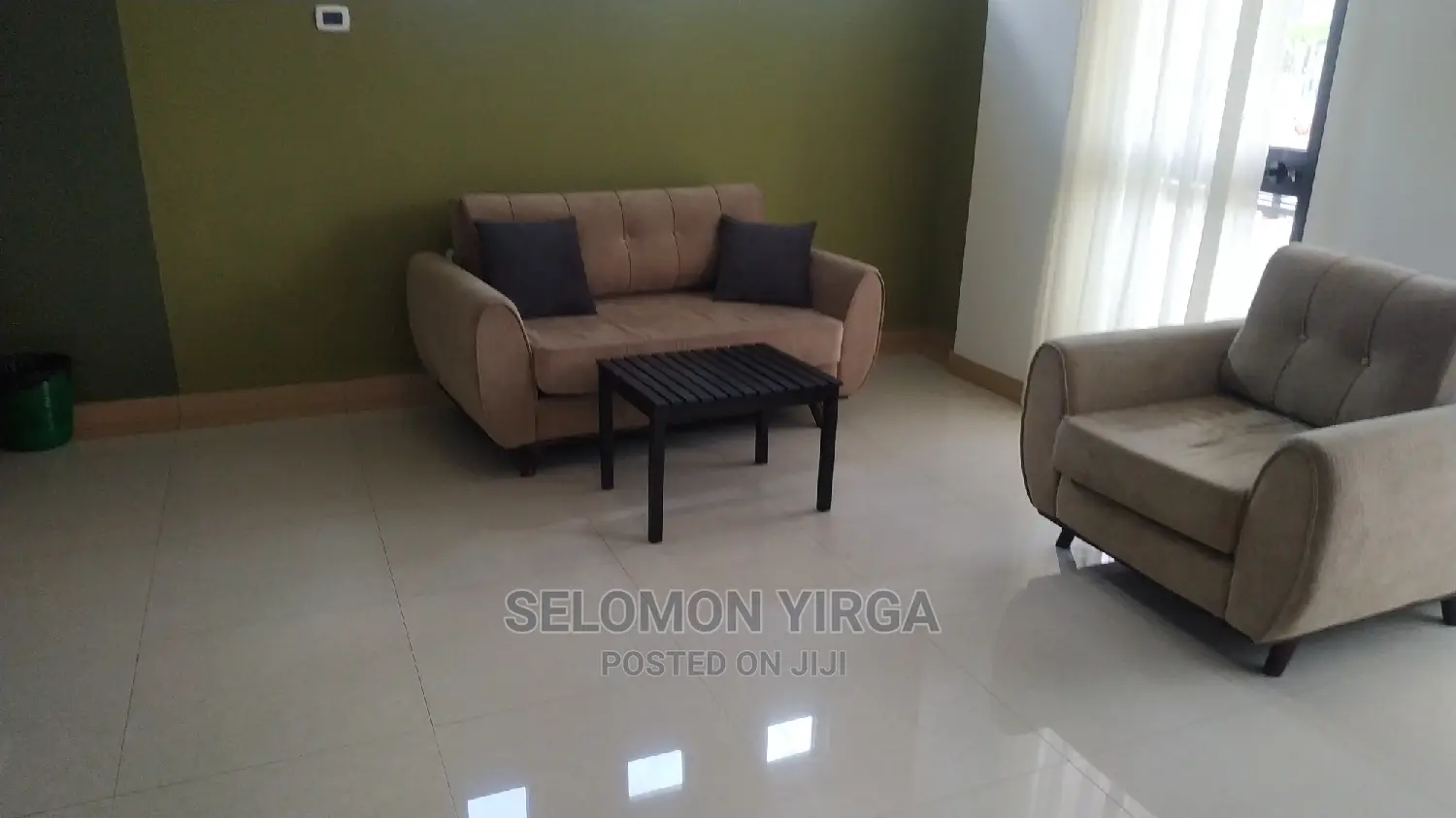 Furnished 1bdrm Apartment in Addes  Abeba, Bole for rent