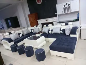 U Shaped Sofa With Table