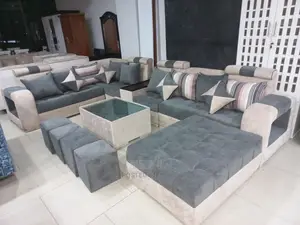 U Shaped Sofa With Table
