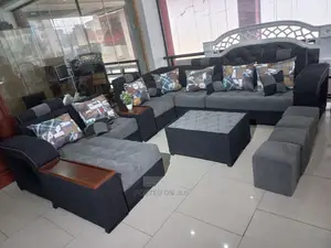 U Shaped Sofa With Table