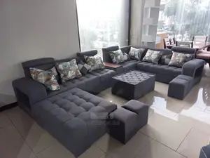 L Shaped Sofa With Table