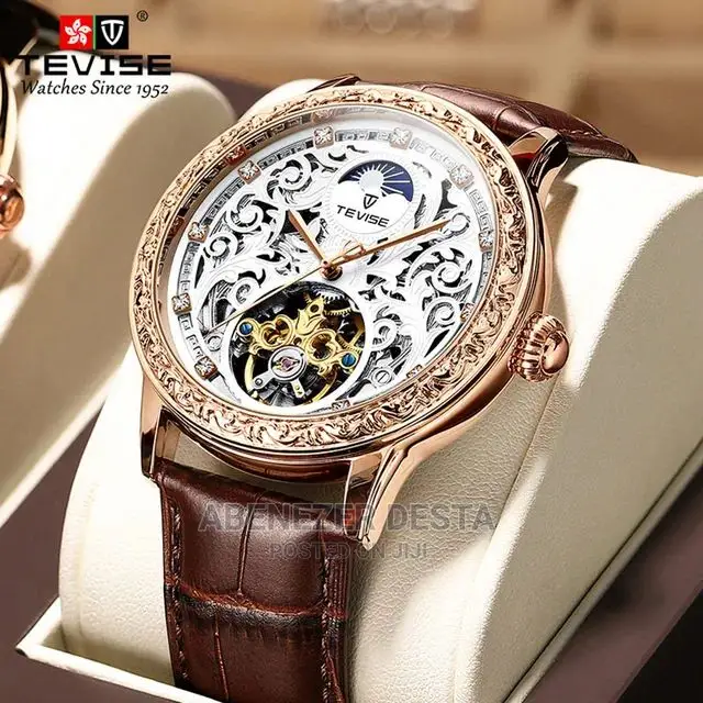 Tevise Automatic Men's Watch Elegant Sophisticated