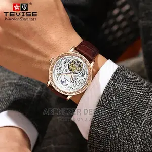 Tevise Automatic Men's Watch Elegant Sophisticated