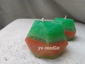 Polygonal Shaped Candle 2 Piece