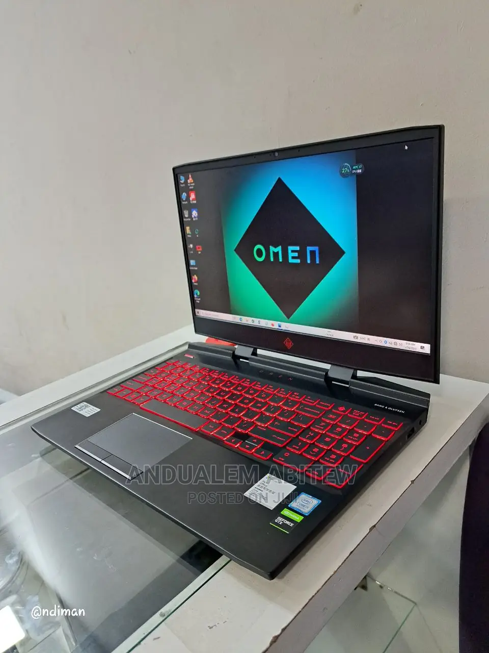 New Laptop HP Omen X 16GB Intel Core I5 SSD 512GB