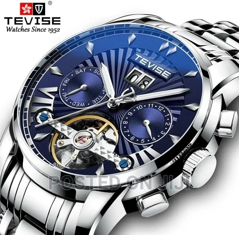 Tevise Automatic Men's Watch Elegant Sophisticated Contact
