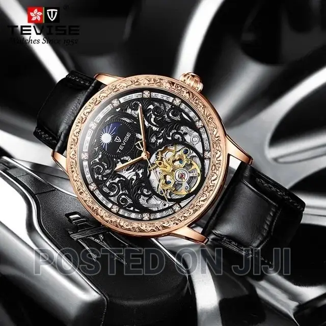 Tevise Automatic Men's Watch Elegant Sophisticated Contact