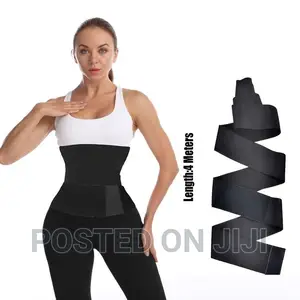 Tummy Wrap Belt ቦርጭ የሚሰበስብ ስብ የሚያቃጥል 3-4-5-6 ሜትር Fat Burn