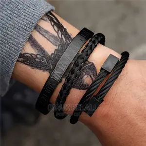 Luxury 3pcs/Set Stainless Steel Bracelet