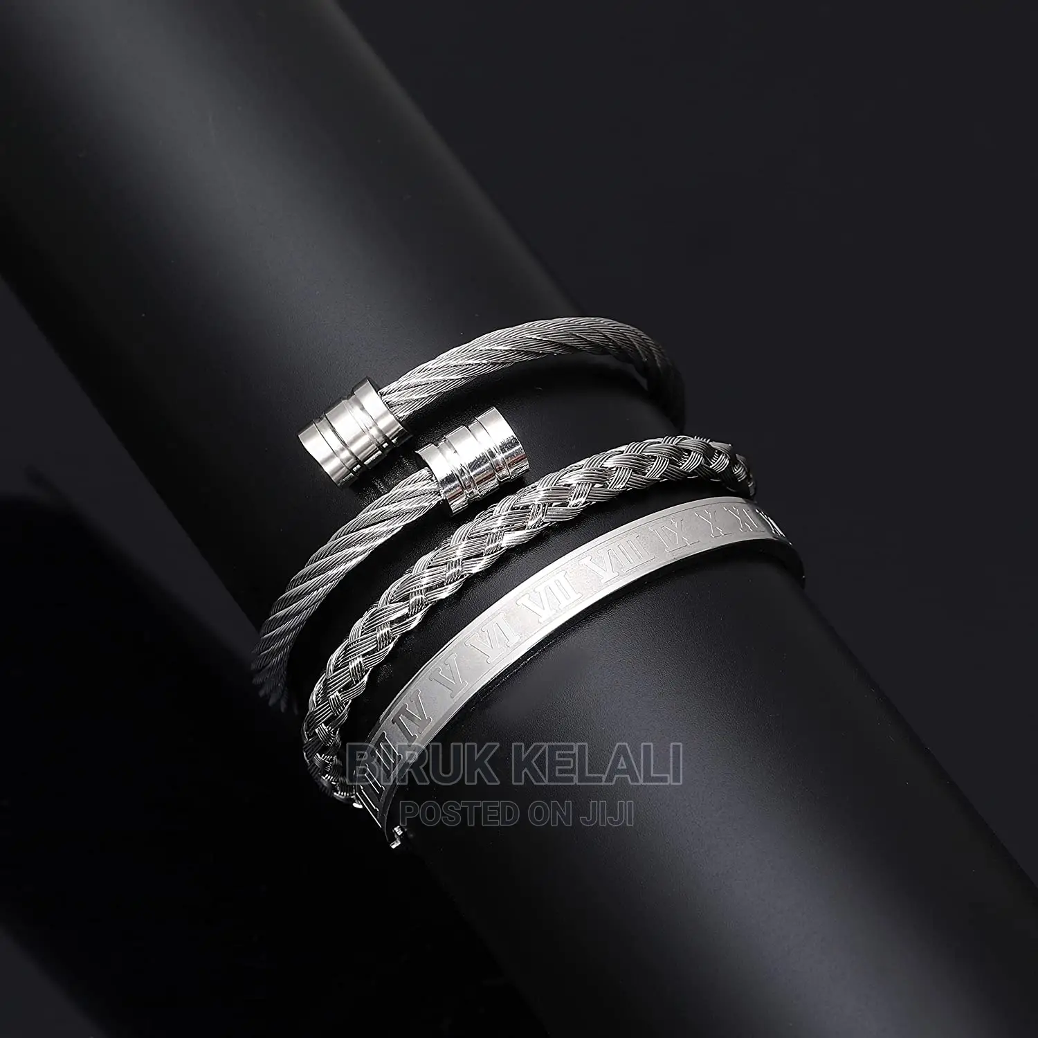 Luxury 3pcs/Set Stainless Steel Bracelet