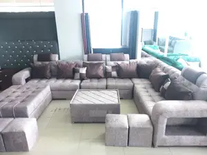 U Shaped Sofa With Table
