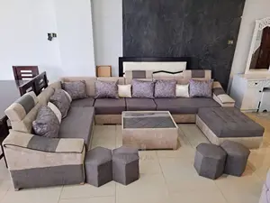 U Shaped Sofa With Table