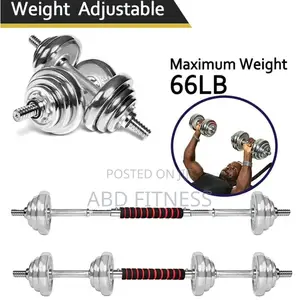 50kg Dumbbell Set and Barbells