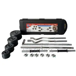 50kg Dumbbell Set and Barbells
