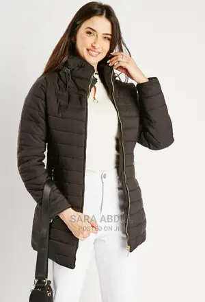 Women Jacket Puffer Padded Jacket Warm Winter Size Small