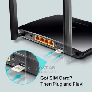 Tp-link (TL-MR6400) 300 Mbps Wireless N 4G LTE Router(Sim)