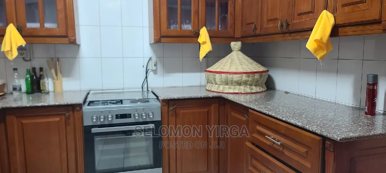 Furnished 4bdrm House in አድስ አበባ, Bole for rent