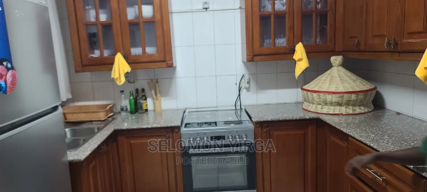 Furnished 4bdrm House in አድስ አበባ, Bole for rent