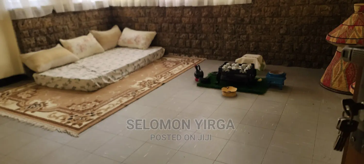 Furnished 4bdrm House in አድስ አበባ, Bole for rent