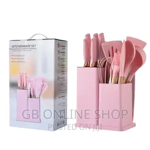 19pcs Silicon Kitchen Utensils Set