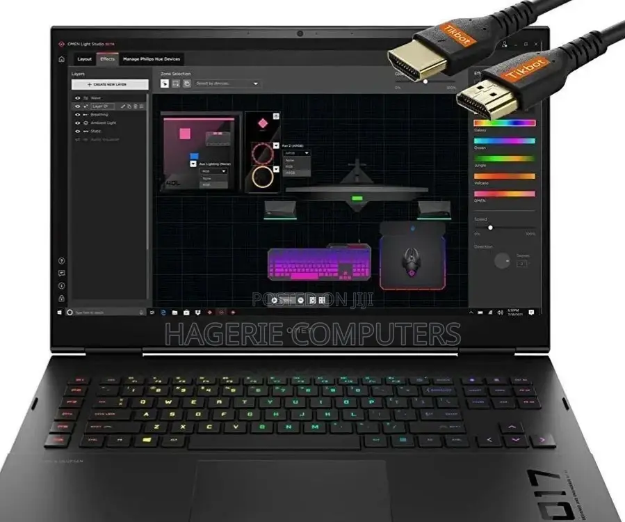 New Laptop HP Omen 17 32GB Intel Core I7 SSD 1T