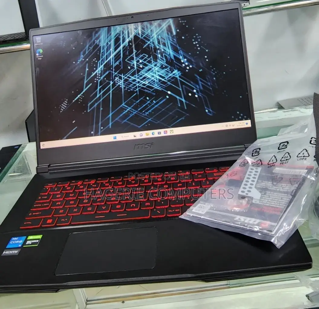 New Laptop MSI 8GB Intel Core I5 SSD 256GB