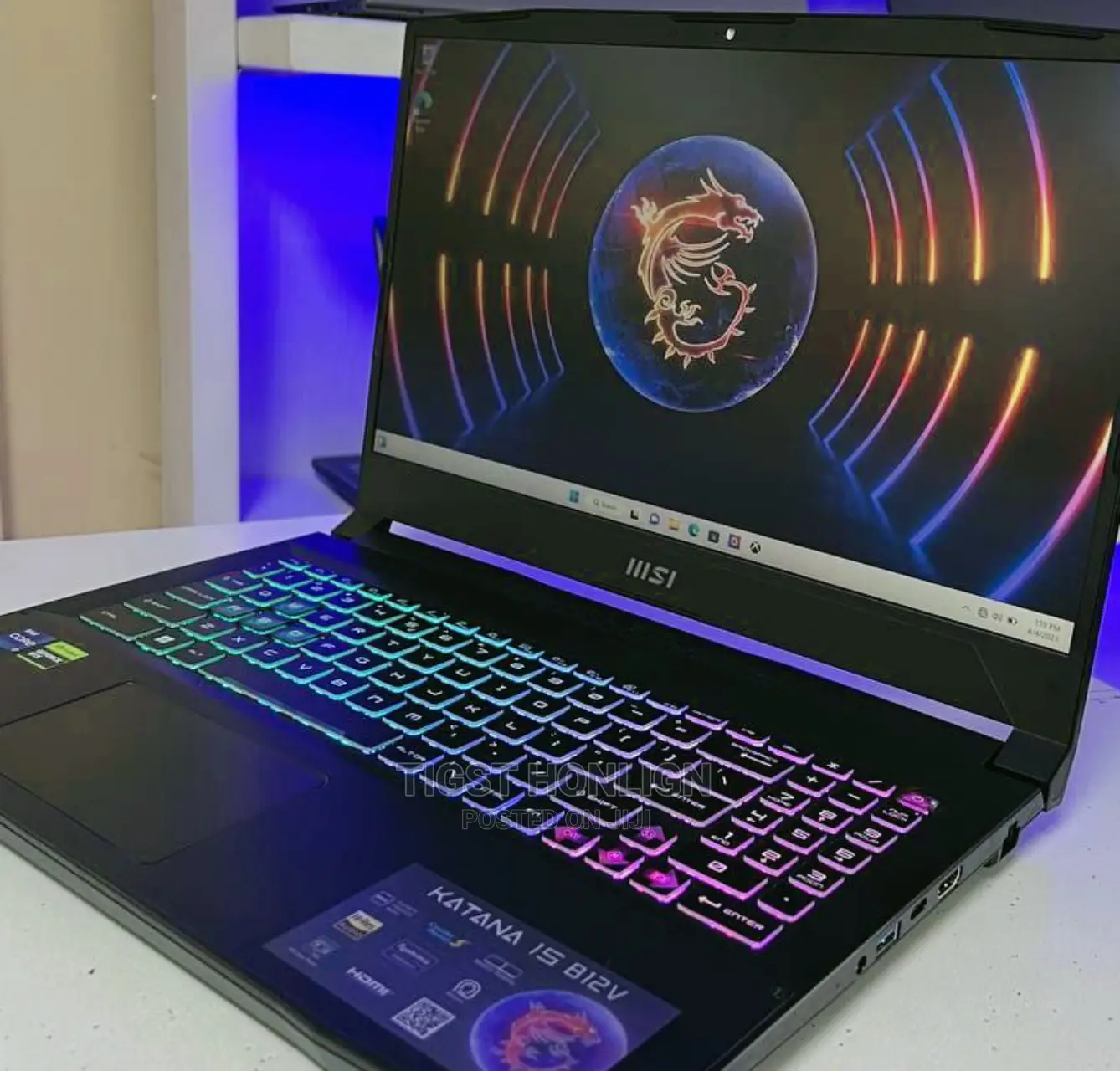 New Laptop MSI GF63 16GB Intel Core I7 SSD 512GB
