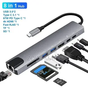 Type -C to HDTV 8in 1