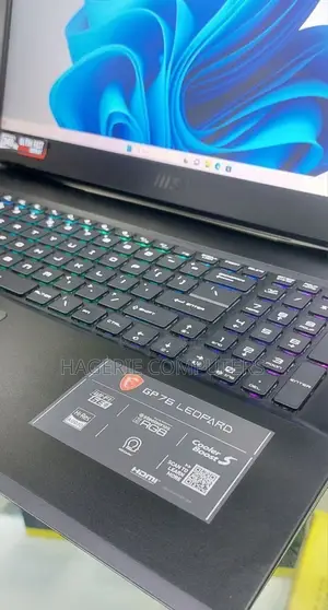 New Laptop MSI 16GB Intel Core I7 SSD 1T