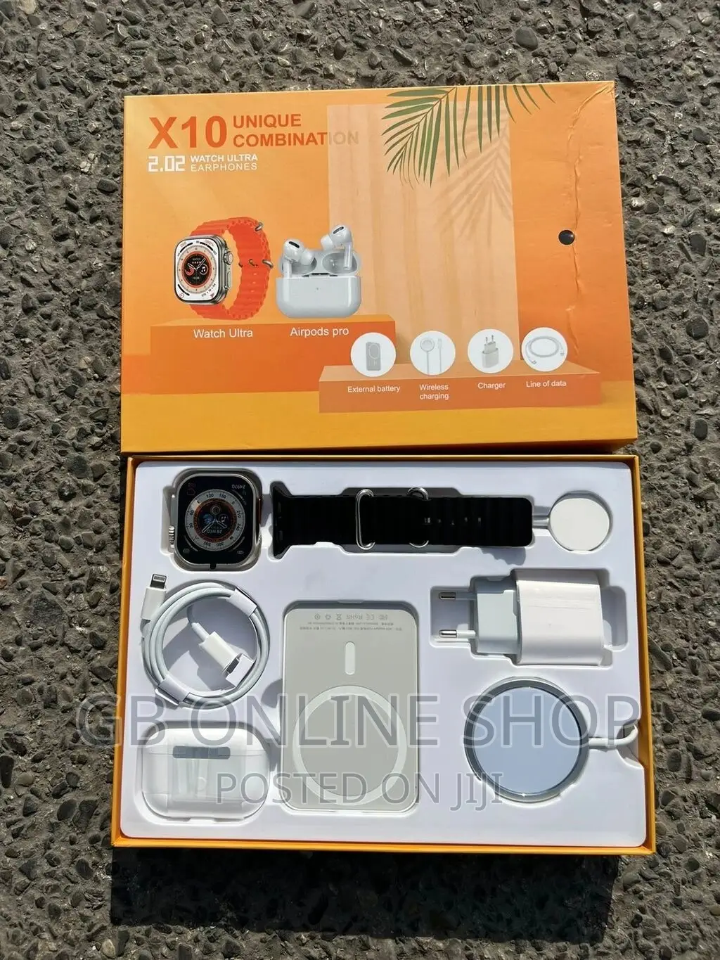 X10 SMART WATCH +Airpod Pro 6 In