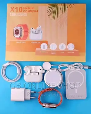 X10 SMART WATCH +Airpod Pro 6 In