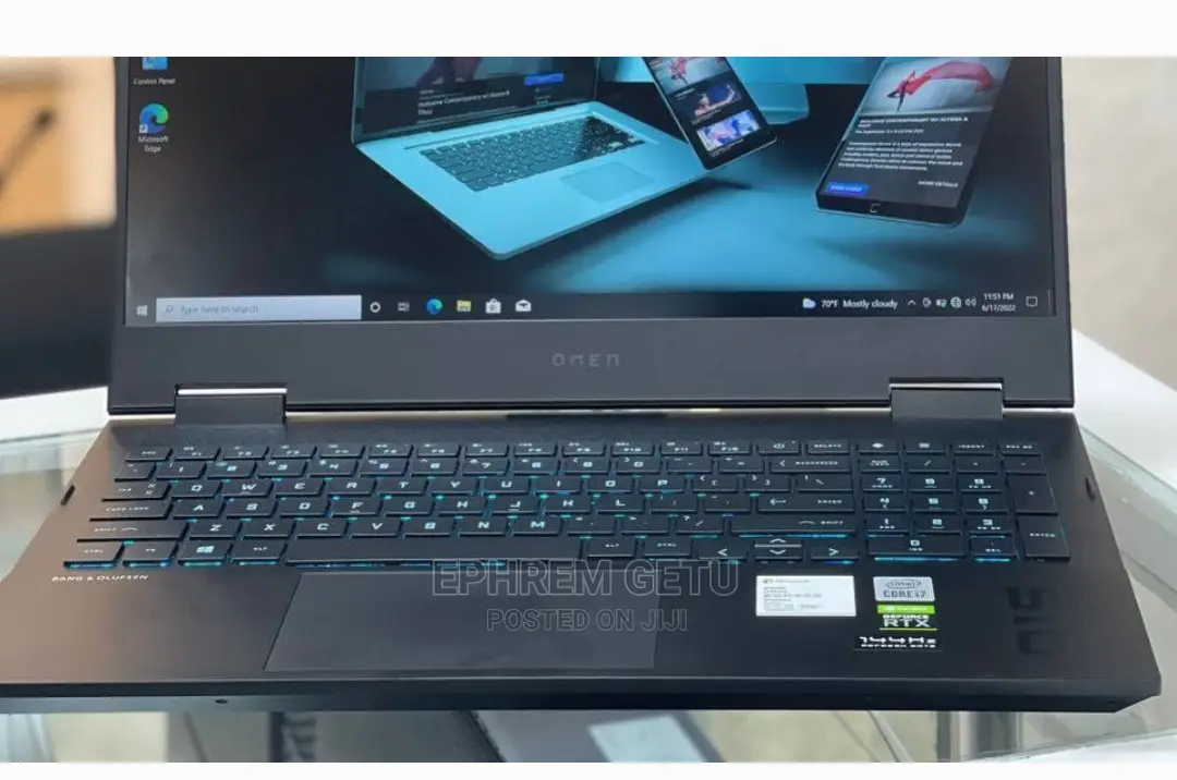 New Laptop HP Omen 15 16GB Intel Core I7 SSD 1T