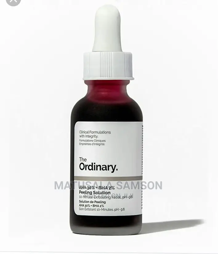 The Ordinary Peeling Solution የማድያትና ጥቁር ቡግር ማጥፊያ