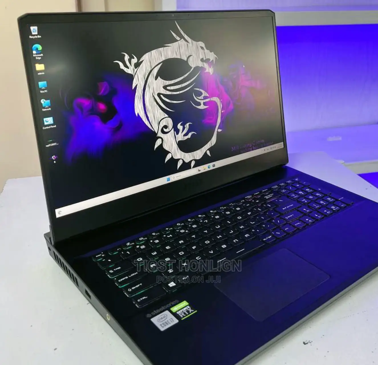 New Laptop MSI GF63 16GB Intel Core I7 SSD 1T