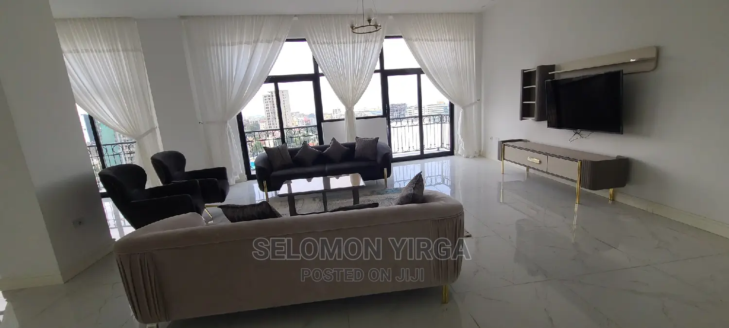 Furnished 4bdrm Penthouse in Adids Ababa, Bole for rent