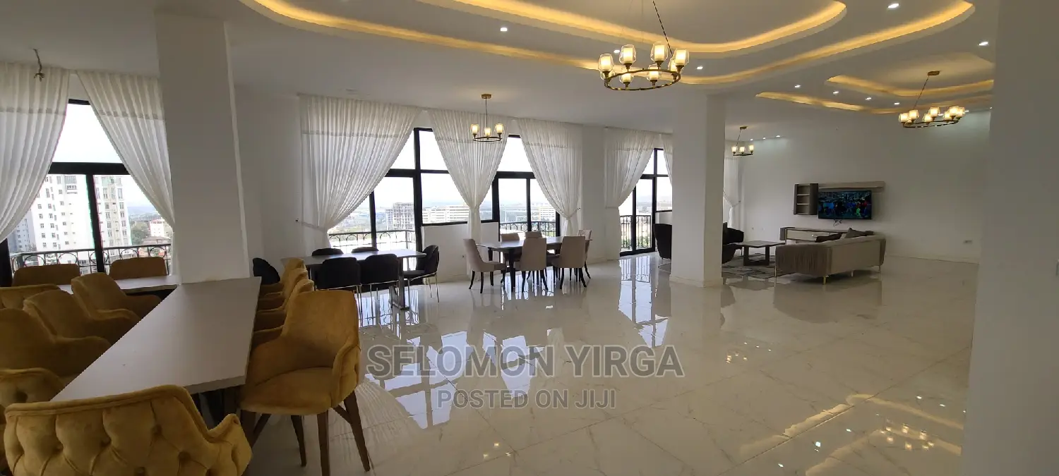 Furnished 4bdrm Penthouse in Adids Ababa, Bole for rent